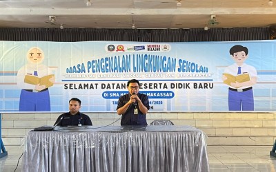 Semangat Baru Menggebu di Masa Pengenalan Lingkungan Sekolah SMA Hang Tuah Makassar